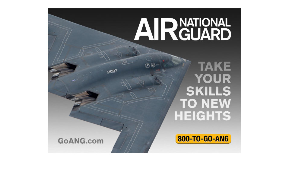 Air National Guard digital ad, with a focus on recruitment (3 of 3).