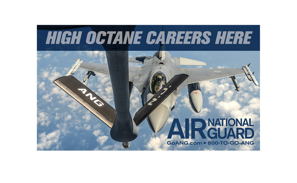 Air National Guard digital ad, with a focus on recruitment (1 of 3).